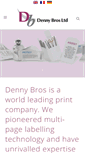 Mobile Screenshot of dennybros.com